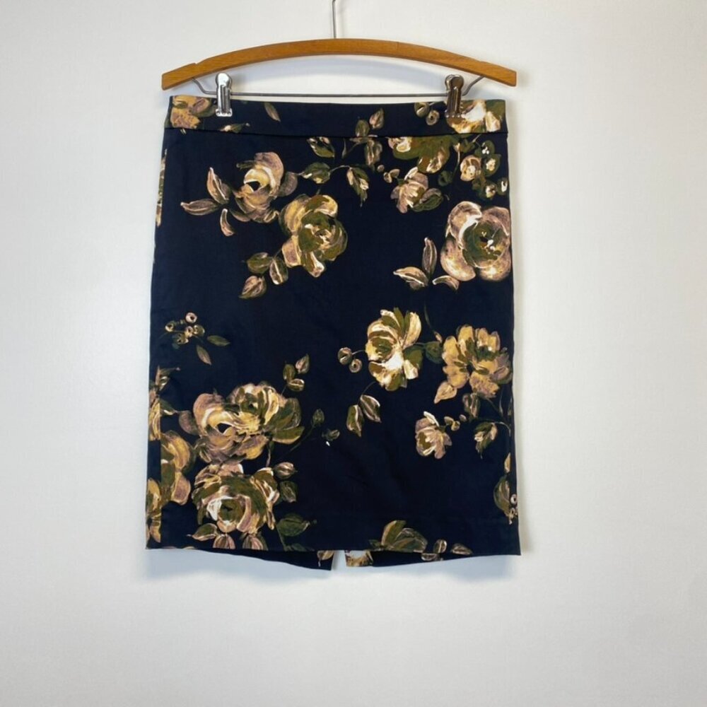 J. Crew Classic Floral Pencil Skirt - Picture 2 of 9